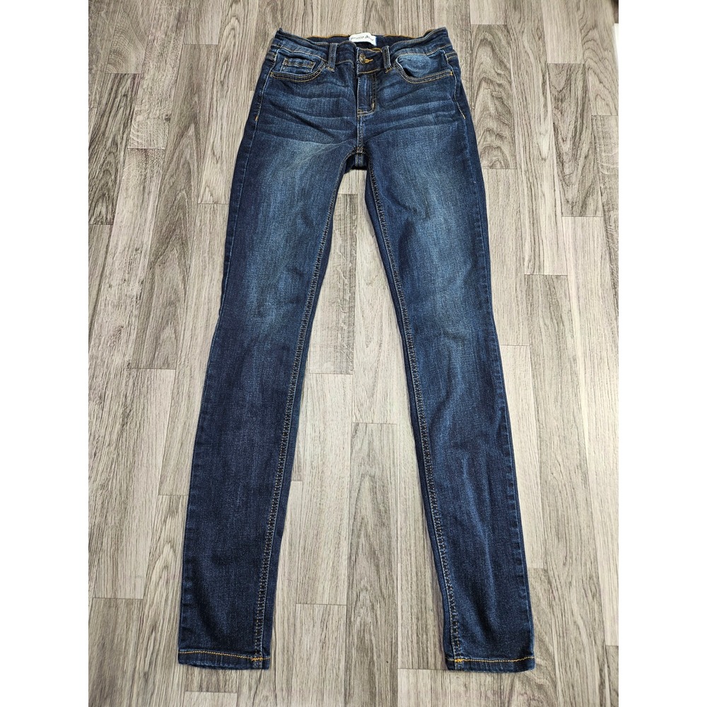 Studio Blue Skinny Jeans Women 25 Dark Wash Stretch Denim